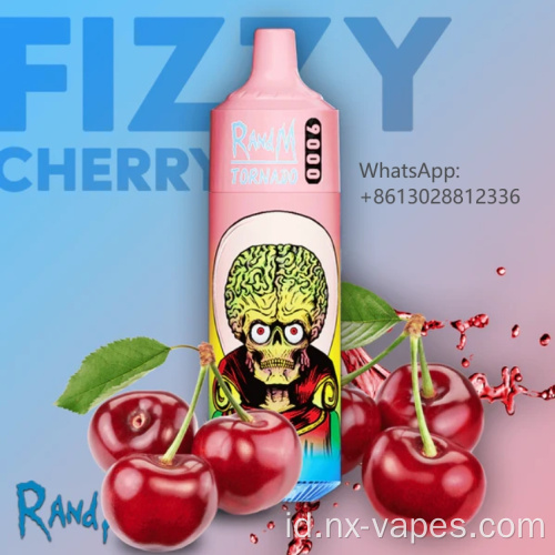 R andm tornado 9000 puffs grosir vape